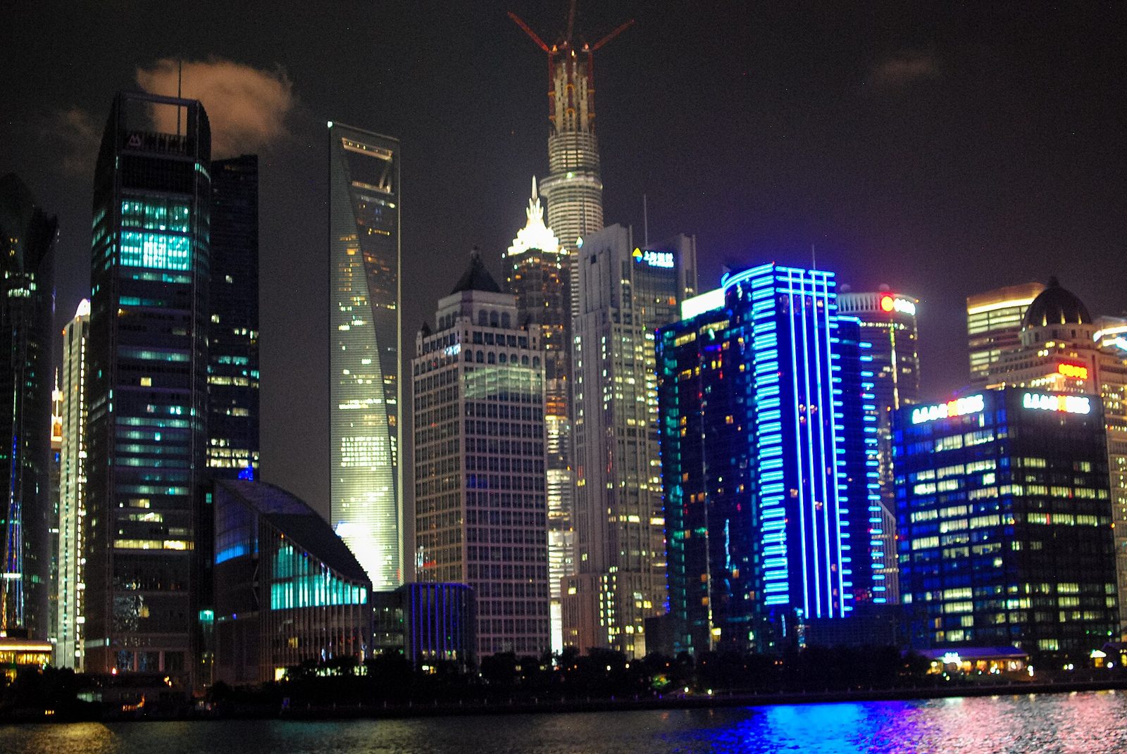 办公建筑群夜景照明